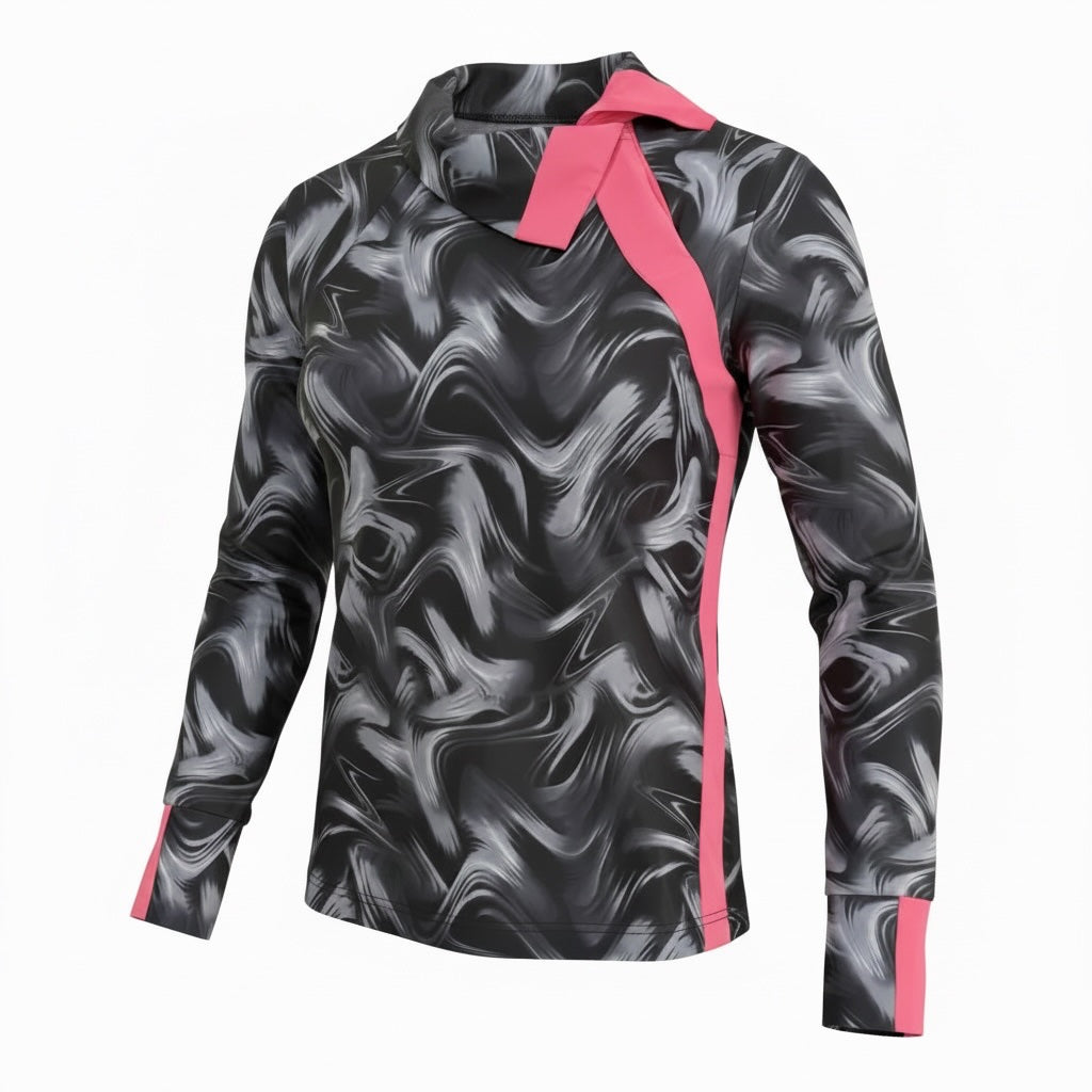 Midnight Blush Accent Top